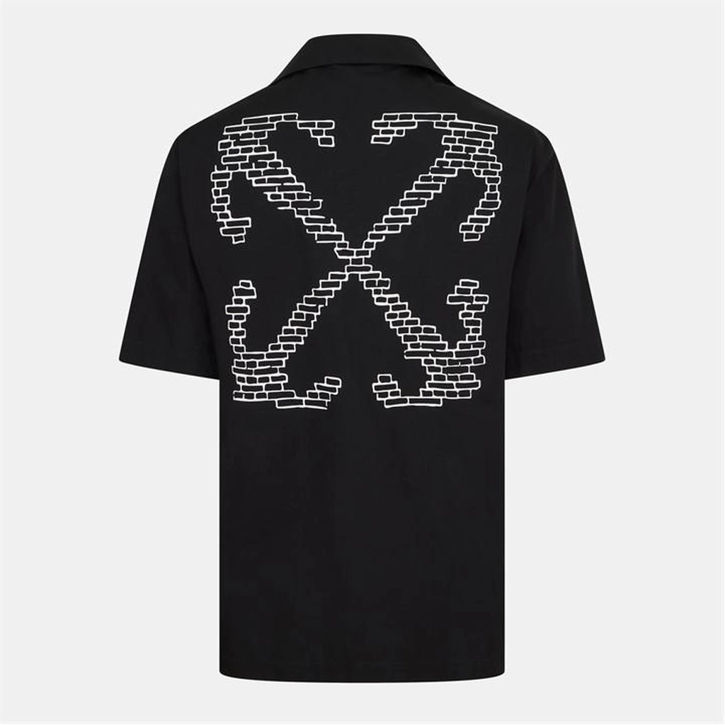 Off White Brick Arrow Bowling Shirt - Multi